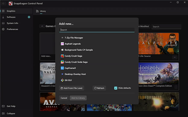 高通骁龙X游戏体验脱胎换骨!AVX指令集补齐、控制面板正式上线