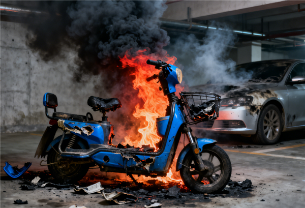 外卖员买三无锂电池 爆炸起火被烧伤索赔101万元！法院判了