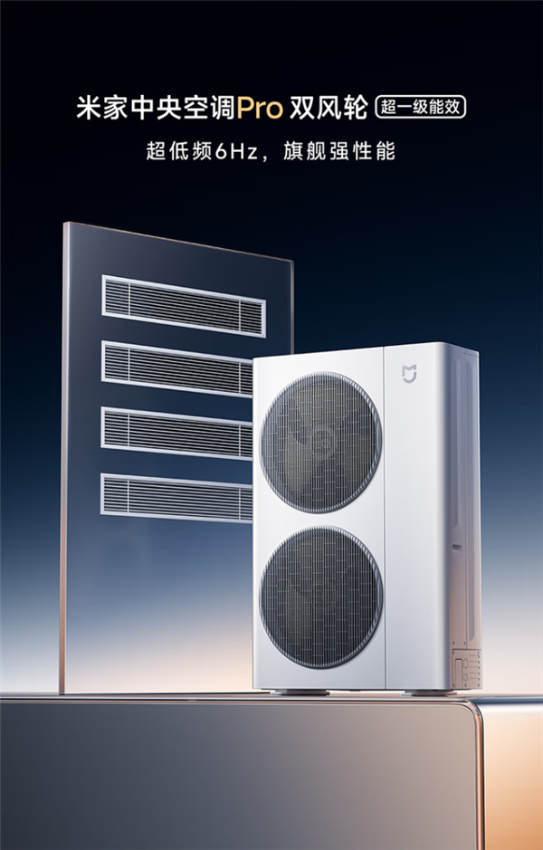 行业首张！小米米家中央空调Pro双风轮获S级性能特性认证