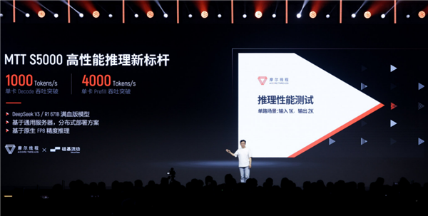 硬刚NVIDIA H100！摩尔线程MTT S5000参数公首次开：80GB显存、单卡算力1千万亿次