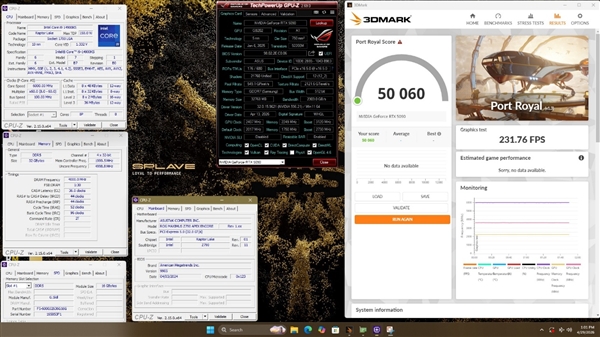 Port Royal首次破5万!ROG夜神 RTX 5090凡尔赛时刻:我还没用双接口 世界纪录就到手了